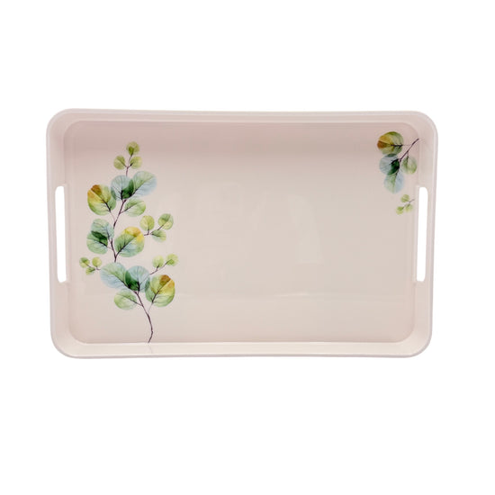 Rio Leaf Melamine Tray S 34 x 22 cm Green
