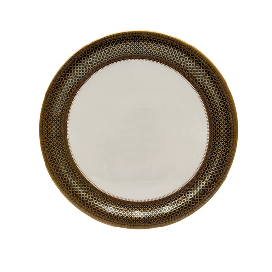 Heera Melamine Dinner Plate 28 cm Gold