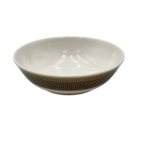 Heera Melamine Serving Bowl 19 cm Gold