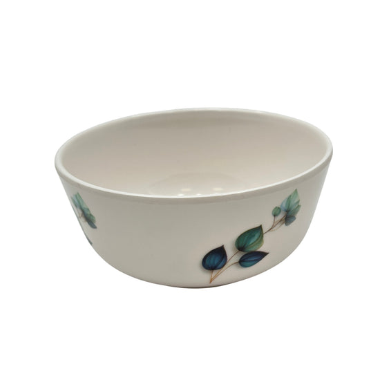 Live Leaf Melamine Soup Bowl 11.5 cm Blue
