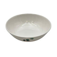 Liva Leaf Melamine Round Serving Bowl Blue 900 ML 1 Pcs