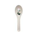 Liva Leaf Melamine Soup Spoon Blue 13.5 CM 1 Pcs