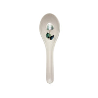 Liva Leaf Melamine Soup Spoon Blue 13.5 CM 1 Pcs