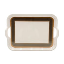 Heera Melamine Tray Medium Gold 37 X 24 CM 1 Pcs