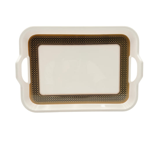 Heera Melamine Tray S 34 x 22 cm Gold