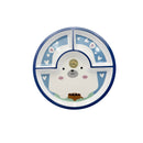 Dinewell Kids Round Plate Panda
