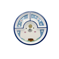 Dinewell Kids Round Plate Panda