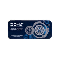 Doms Geometry Kit Plastic Blue 20*11*1.5 CM 3+