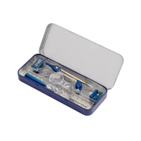 Doms Geometry Kit Plastic Blue 20*11*1.5 CM 3+