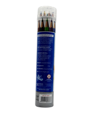 Doms Colored Pencil Plastic Multicolor 20x9x2.5 CM 12 Pcs 3+