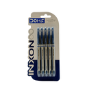 Doms Ballpoint Pen Plastic Blue 16*8.5*1.5 CM 5 Pcs 3+