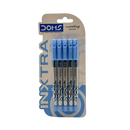 Doms Ballpoint Pen Plastic Blue 16x8.5x1.5 CM 5 Pcs 3+