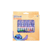 Disney Stitch Wax Crayons Plastic Blue 19 CM 24 Pcs 3+