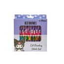 Sanrio Kuromi Wax Crayons Plastic Purple 19 CM 24 Pcs 3+