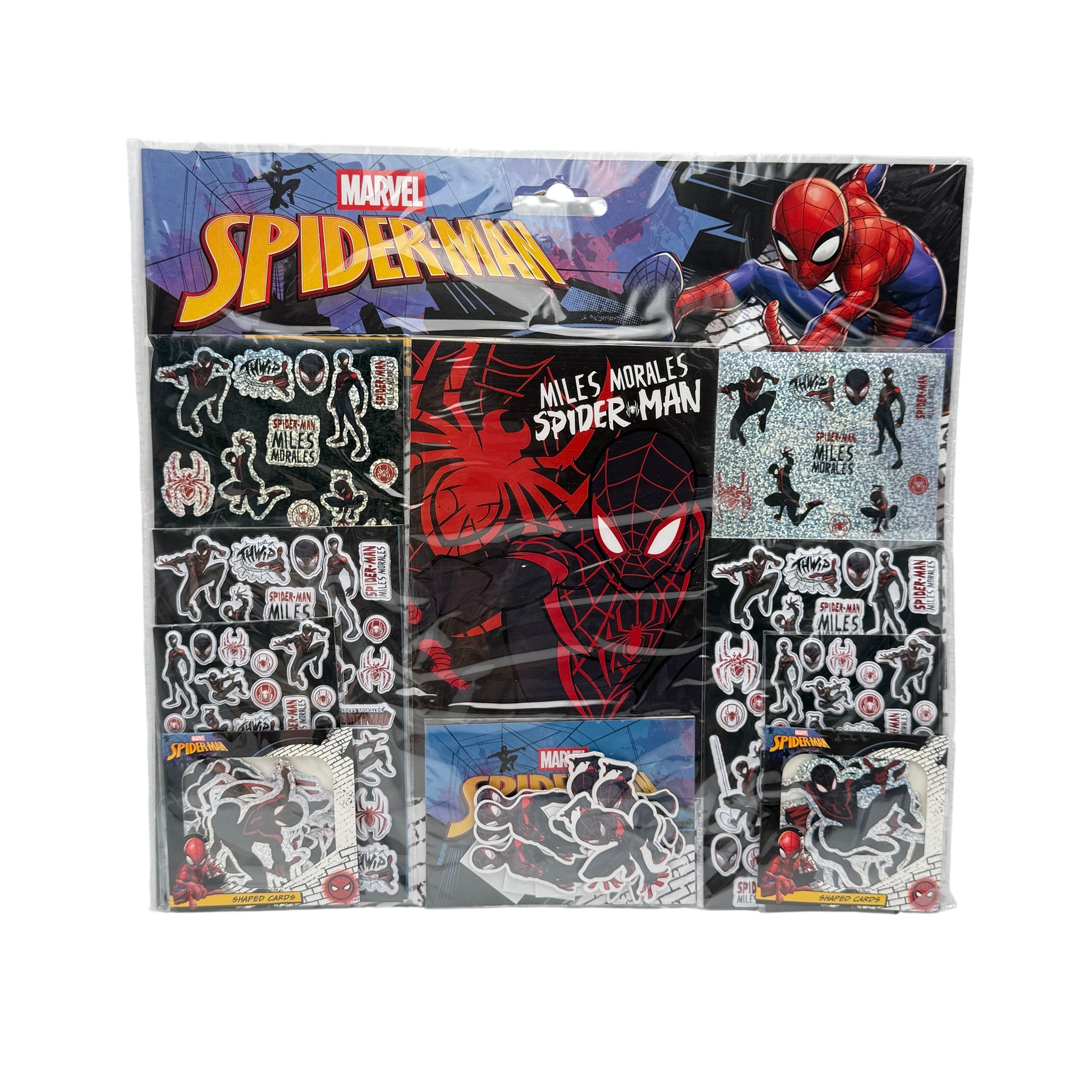 Marvel Spiderman Stickers Plastic Red 42 CM 5 Pcs 3+