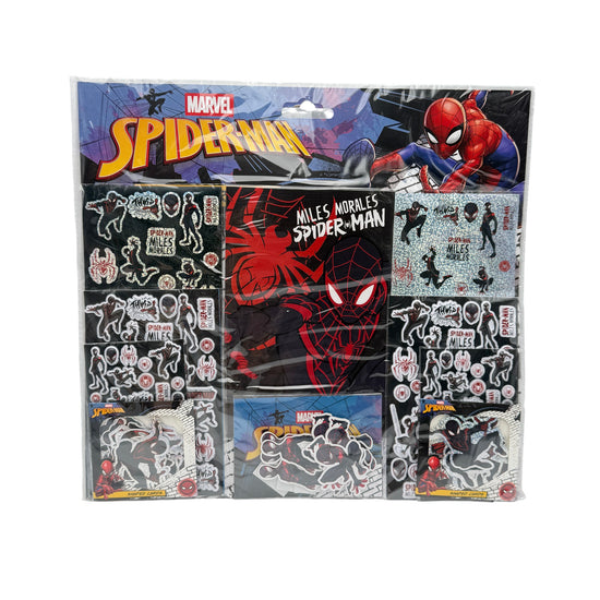 Marvel Spiderman Stickers Plastic Red 42 cm 5 Pcs