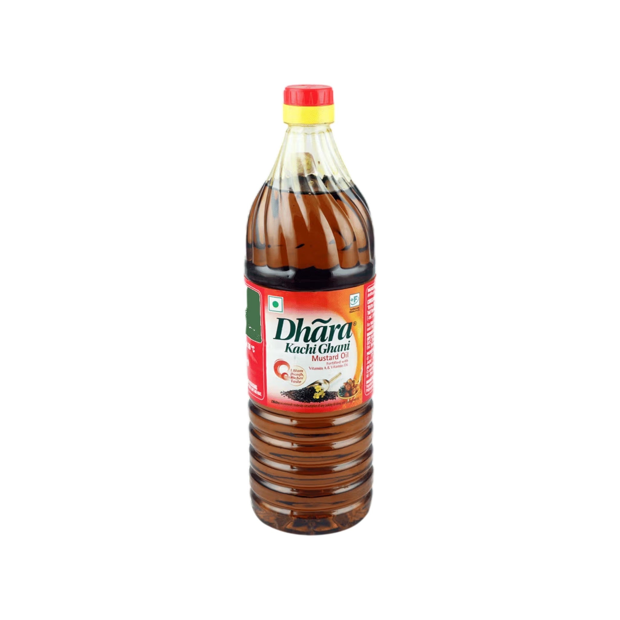 Dhara Kachi Ghani Mustard Oil Pet Bottle 1 L