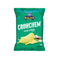 Balaji Wafers Crunchem Cream and Onion 135 gm