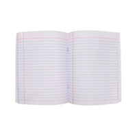 Doms A5 Exercise Book Plastic Blue 21 CMx16 CM 100 Sheets