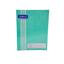 Doms A5 Exercise Book Plastic Blue 21 CMx16 CM 100 Sheets