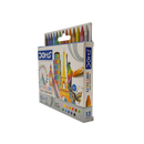 Wax Crayons Plastic Multicolor 20x7.5x2 CM 12 Pcs 3+