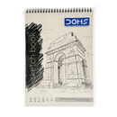 Doms Coloring Book Plastic Blue 29.7x21x1 CM 36 Sheets 3+