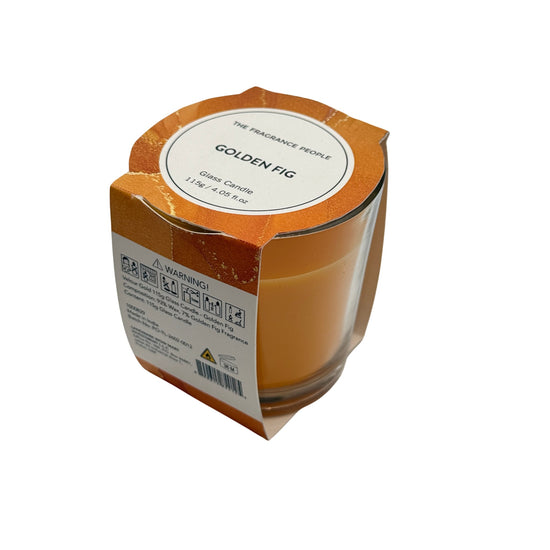 The Fragrance People Golden Fig Glass Candle 115 gm