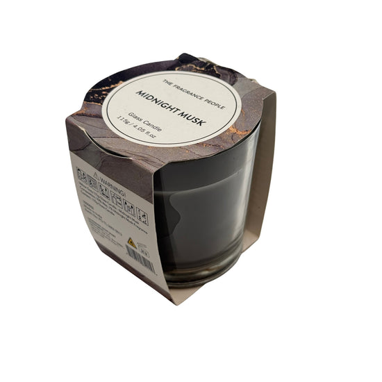 The Fragrance People Midnight Musk Glass Candle 115 gm