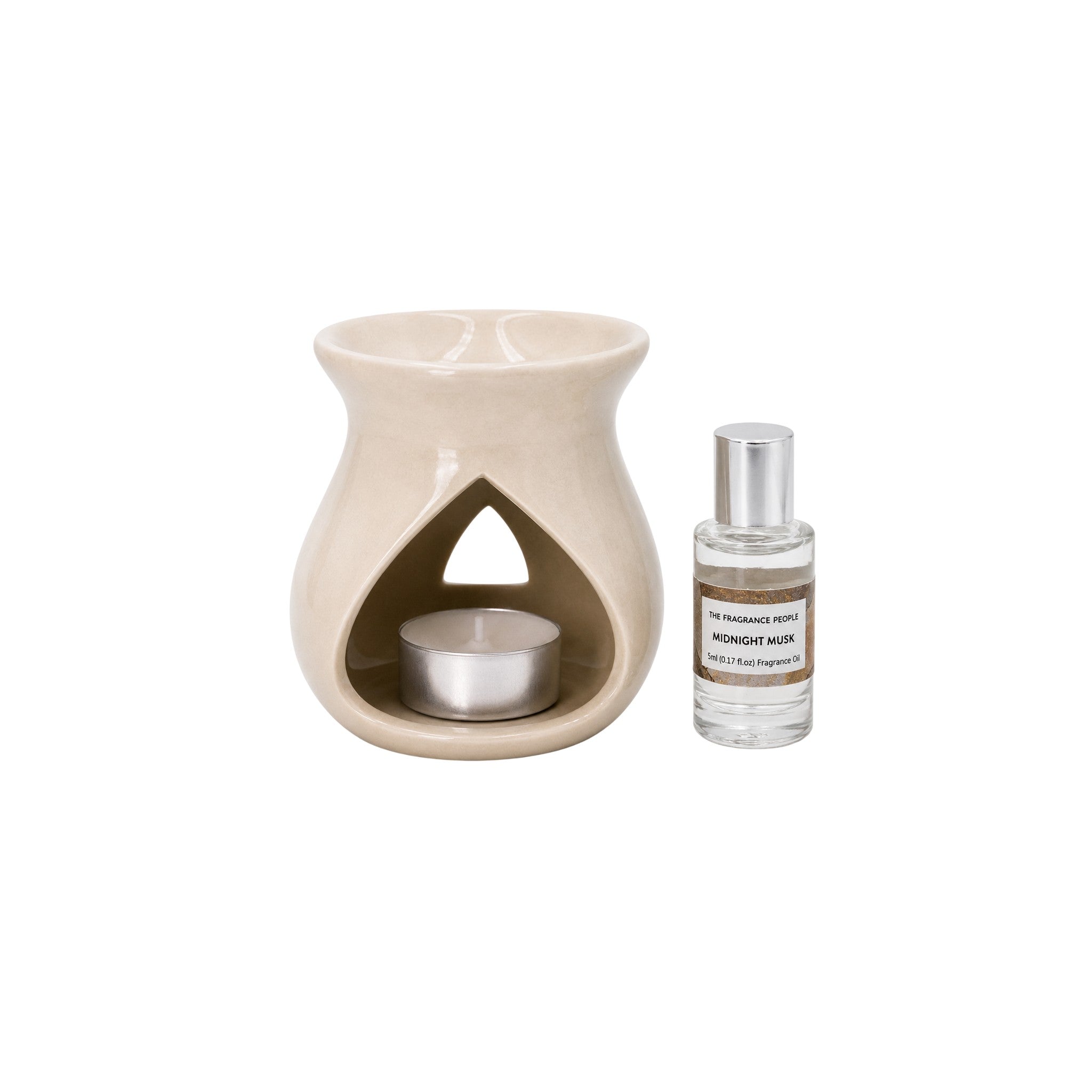 Oil Burner Tealight Warmer Blackberry Bay Oil, Ceramic, Wax