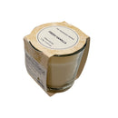 Pillar Candle Fresh Vanilla Scented Wax, Glass Off White 115