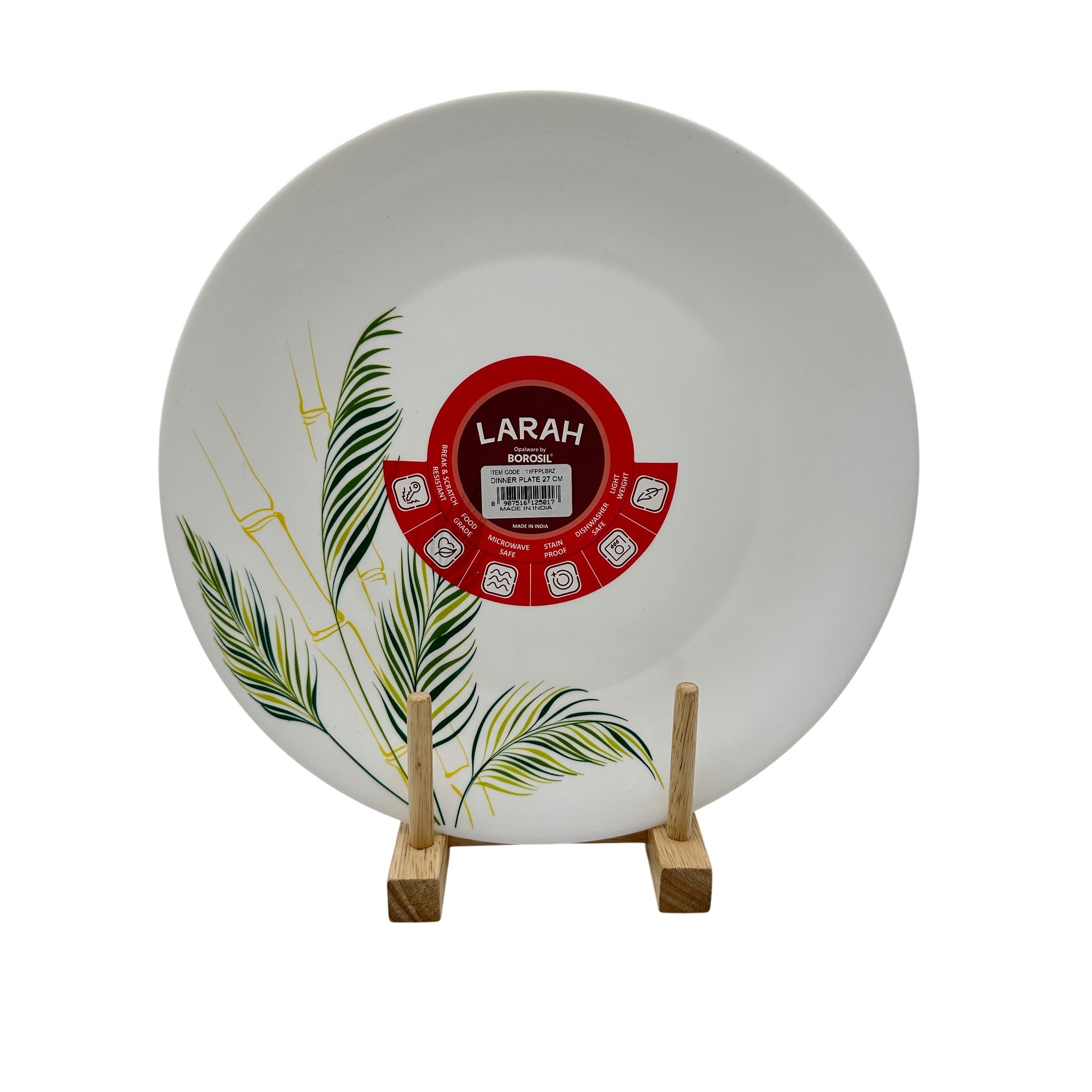 Larah Plano Breeze Opal Dinner Plate 27 Cm