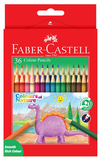 FABER-CASTELL CON COLOUR PENCILS 36 COLOUR