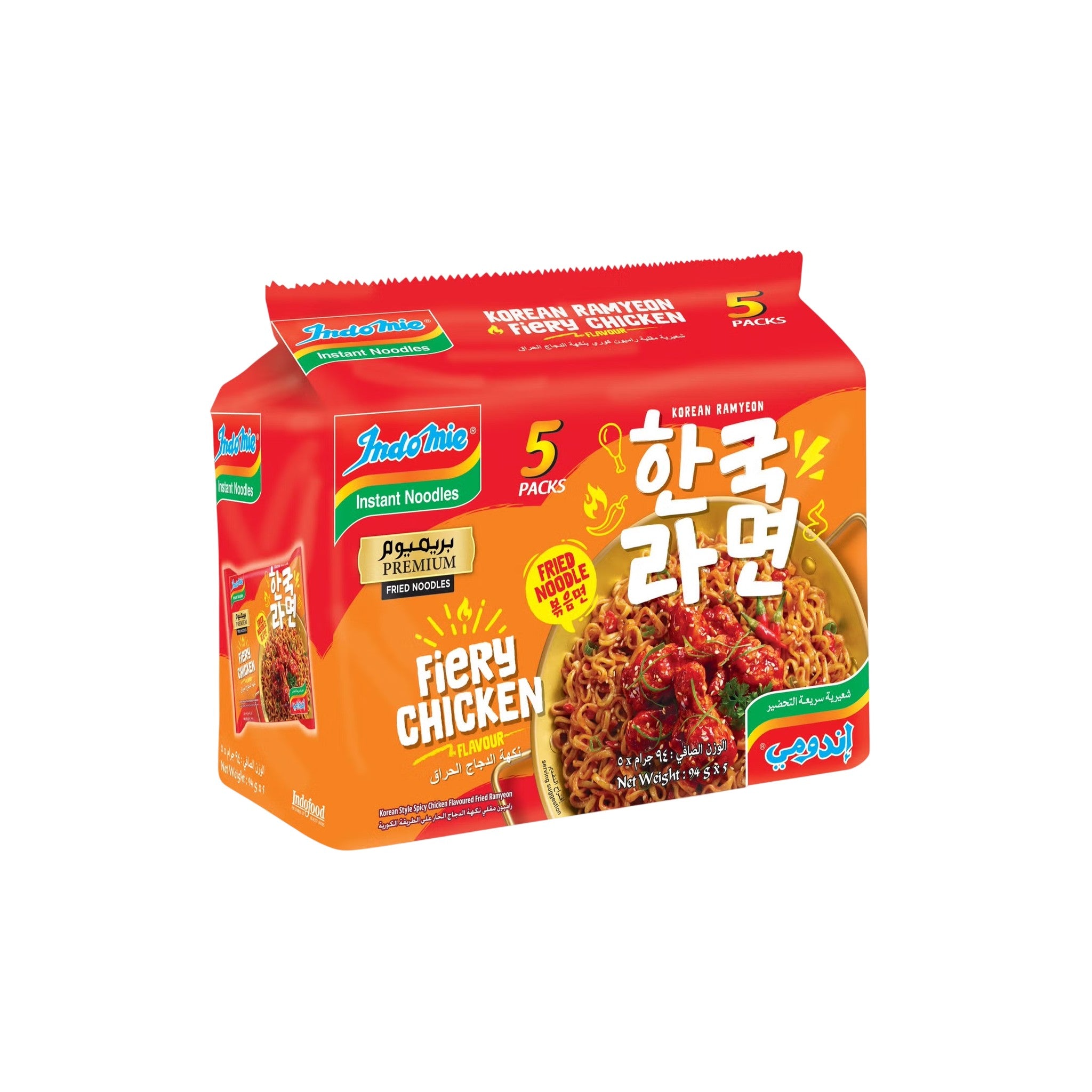 Indomie Fiery Chicken Korean Noodles 94 gm
