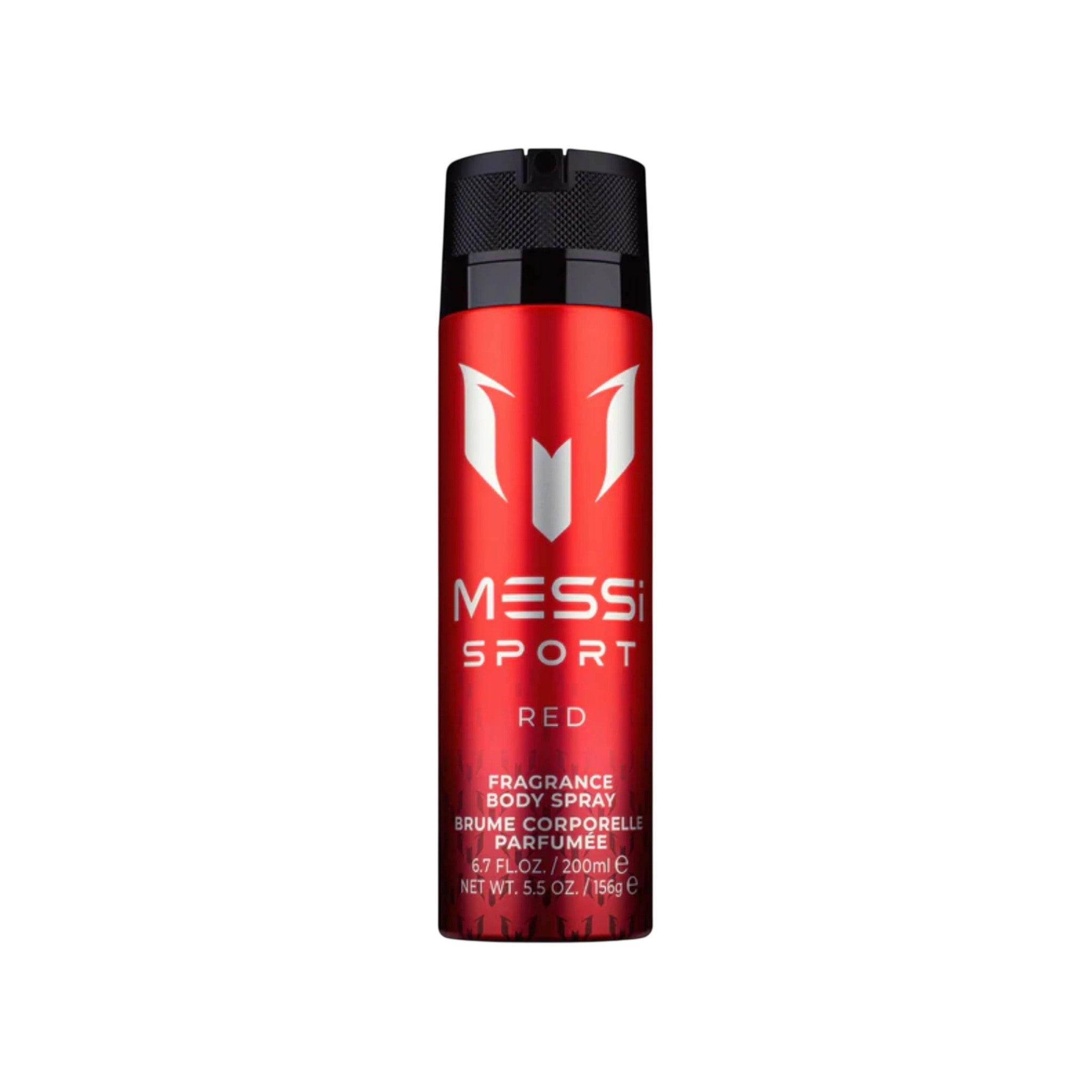 Messi Sport Body Spray Unisex Red 200 ML 18+ 200 ML