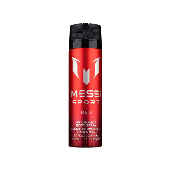 Messi Sport Body Spray Unisex Red 200 ML 18+ 200 ML