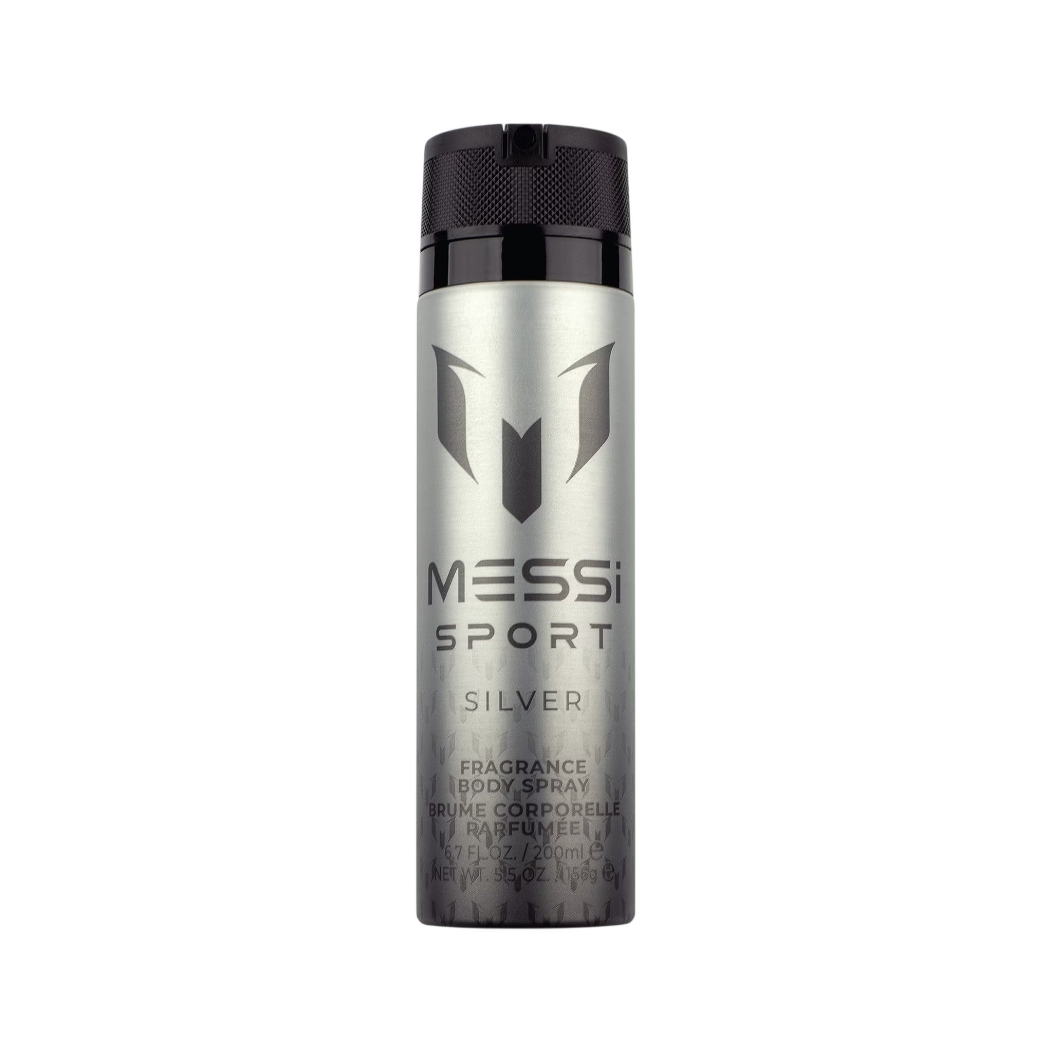 Messi Body Spray Silver Unisex 200 ML 18+