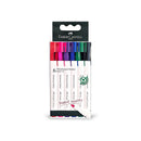 FABER-CASTELL WHITEBOARD MARKER SLIM WALLET OF 6PC