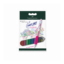 FABER-CASTELL FAST GEL 0.7MM WALLET OF 10PC ASSORTED