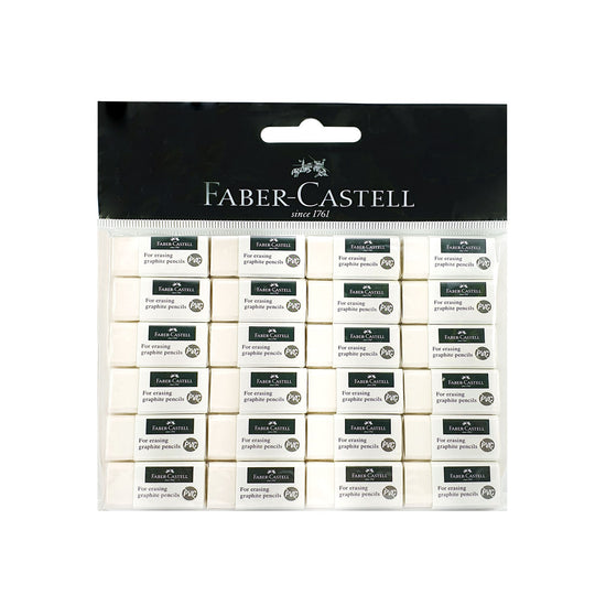 FABER-CASTELL PVC-FREE ERASER SMALL 24X