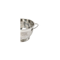 Colander Strainer 100% Stainless Steel Silver 24 CM 1 Pcs