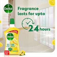 Dettol Power Floor Cleaner Lemon Scent 900 ml