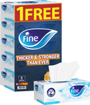 FACIAL TISSUES FINE CLASSIC 170X2 PLIES 4+1 FREE (CARTON OF 05X8) DAWN